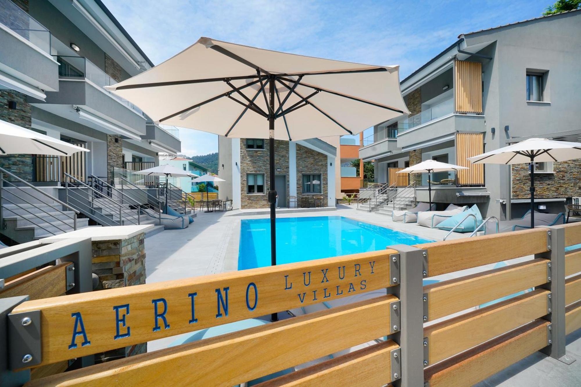 Aerino Luxury Villas Chrysi Ammoudia Exterior foto